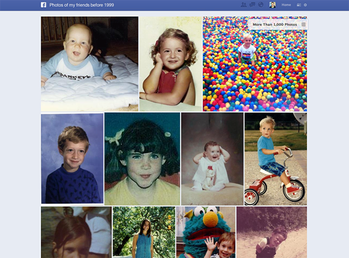 Check out the toddlers Mark Zuckerberg knew before 1999.