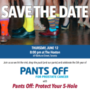 Pants Off Save the Date