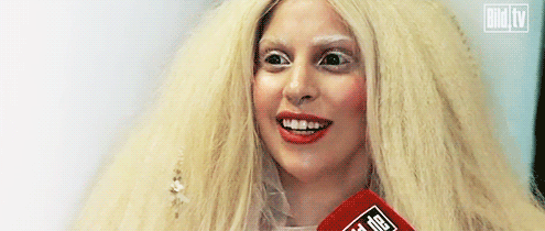 Lady Gaga Laughs