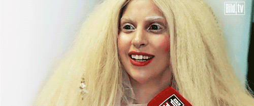 Lady Gaga Laughs